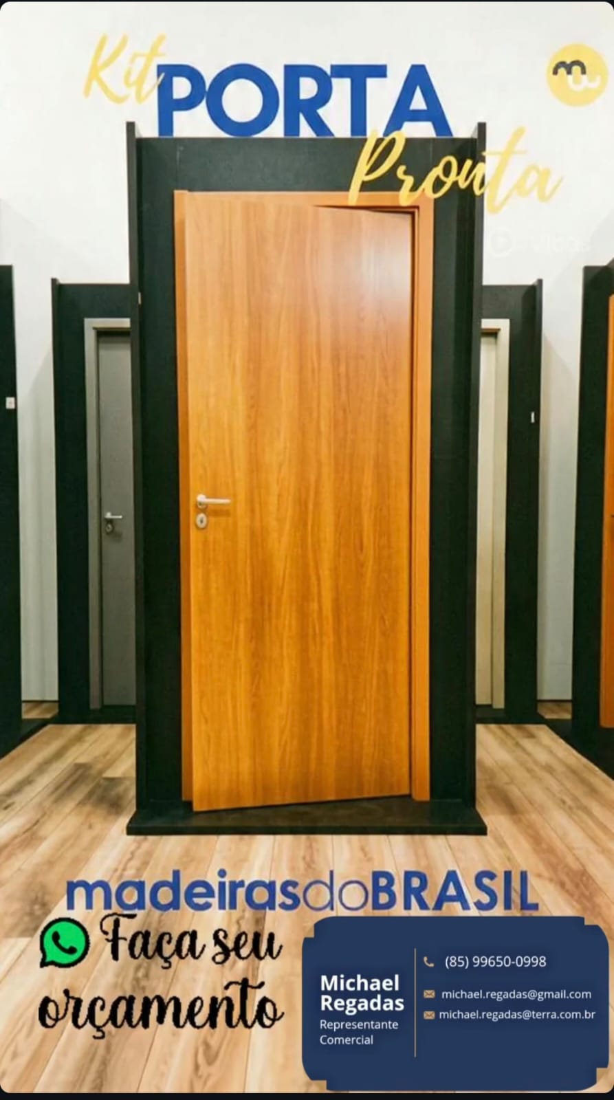 Kit Porta Pronta Freijó — Showroom