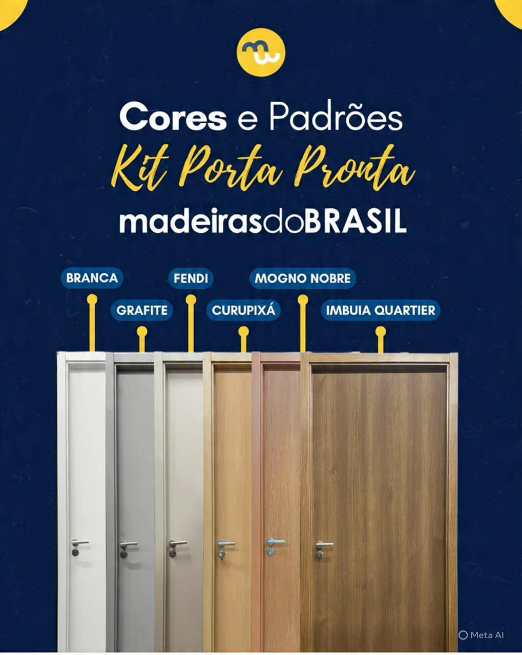 Cores e Padrões — Kit Porta Pronta
